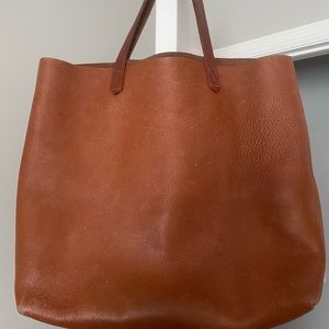 Madewell Transport Tote in Saddle